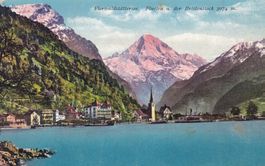 Flüelen (gelaufen Vitznau LU - Dietlikon ZH) 1916
