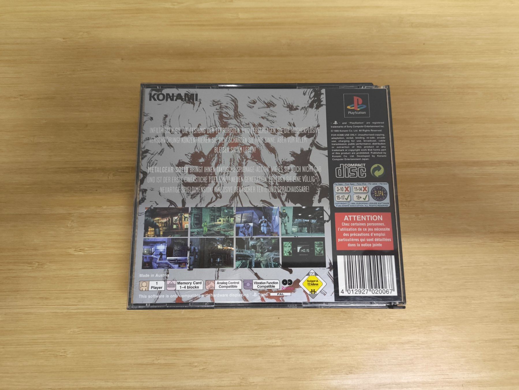 Giochi: Metal Gear Solid - Playstation 1 – Usato da Spreitenbach venduto da ale_2mxw 1