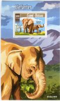 Block "Elefanten". Guinea-Bissau