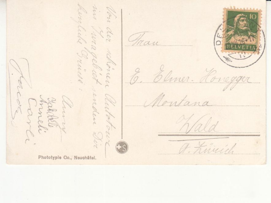Ansichtskarten: Delèmont 1926 – Gebraucht aus Bürglen TG von StampGraf 1