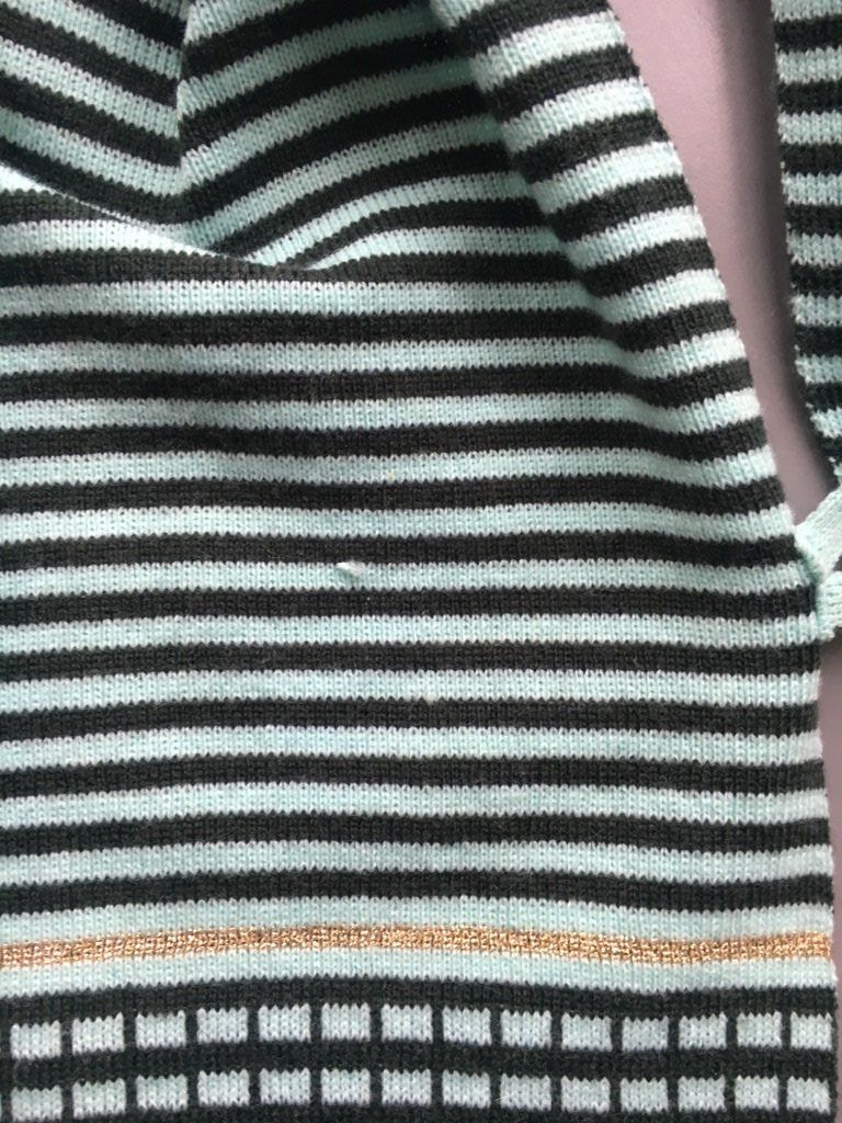 Foulards, Tücher & Schals: gestreifter Schal mit Eule – Gebraucht aus Zürich von ehupp 2