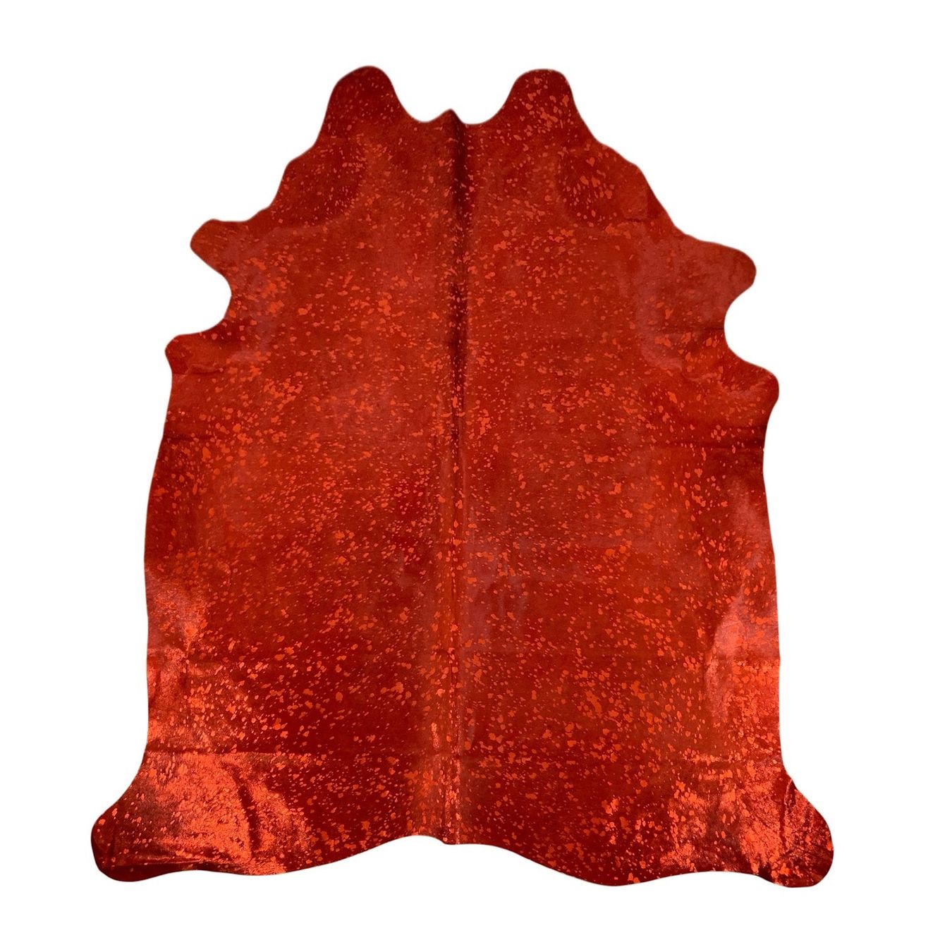 Tappeti: Kuhfell Teppich Tomato Metalic – Nuovo e nell'imballaggio originale da Arbedo venduto da patagonialeatherrugs
