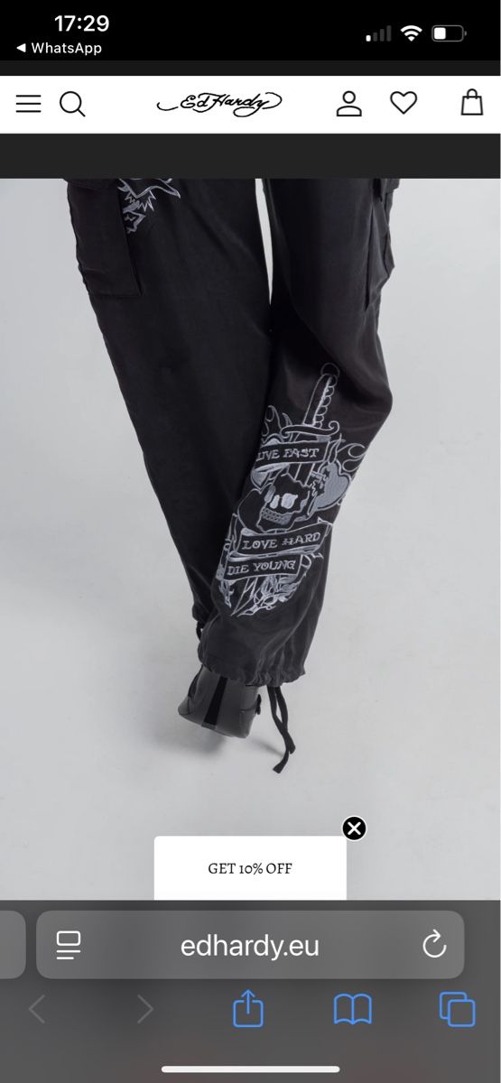 Ed Hardy Pantaloni: Ed Hardy Cargohose xs – Nuovo e nell'imballaggio originale da Eggersriet venduto da jan_25tn 2
