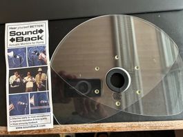 verstellbare Akustik-Monitorscheibe