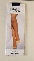 NEU + OVP Wolford Kniestrümpfe Sheer 15 schwarz Gr. 35-38