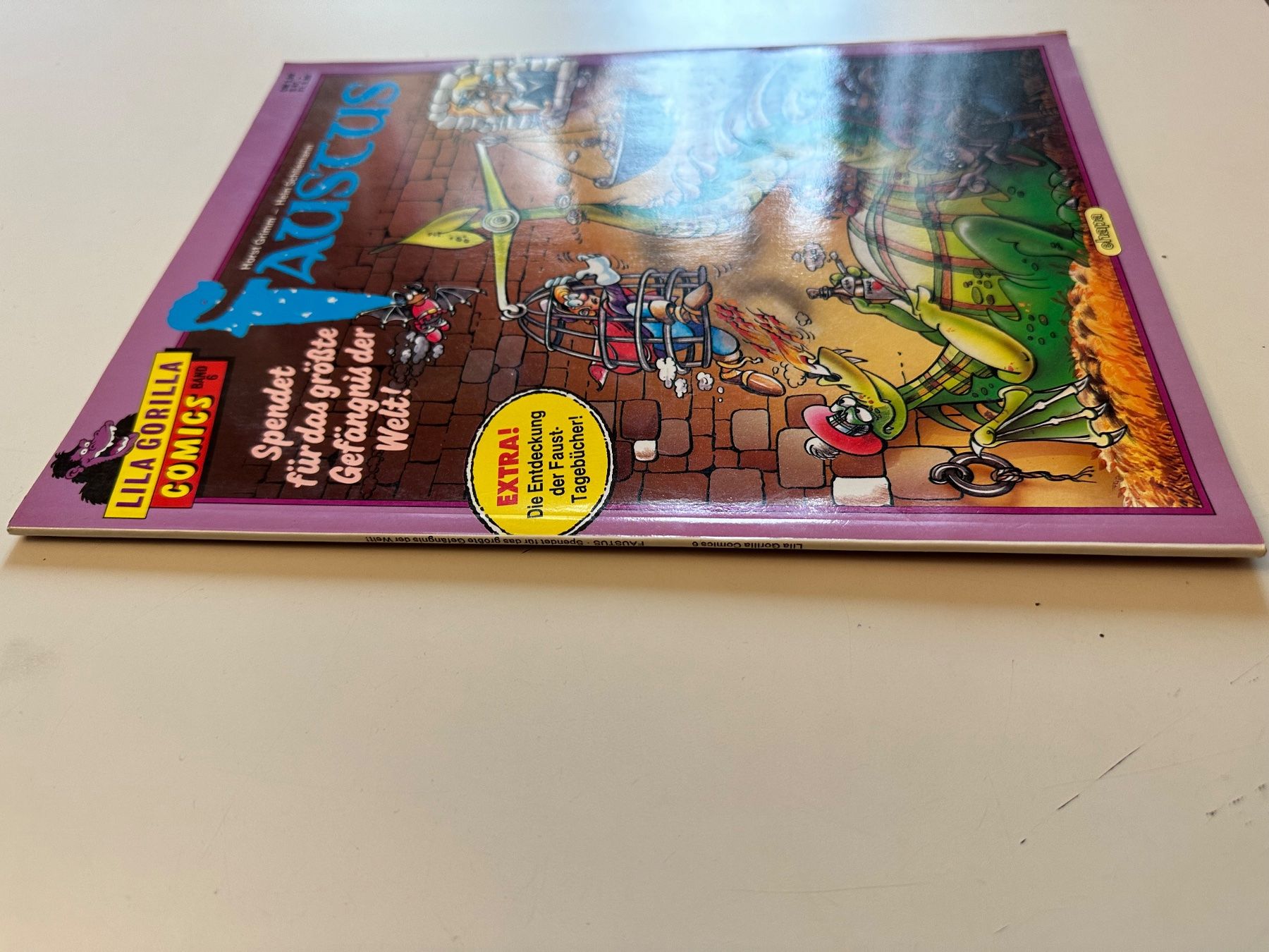 Fumetti: LILA GORILLA COMICS BAND 6 - FAUSTUS – Usato da Münsingen venduto da Ganjam 1