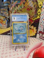 Pokemonkarte Quapsel 1st Edition, 1999 Base Set, CGC 8