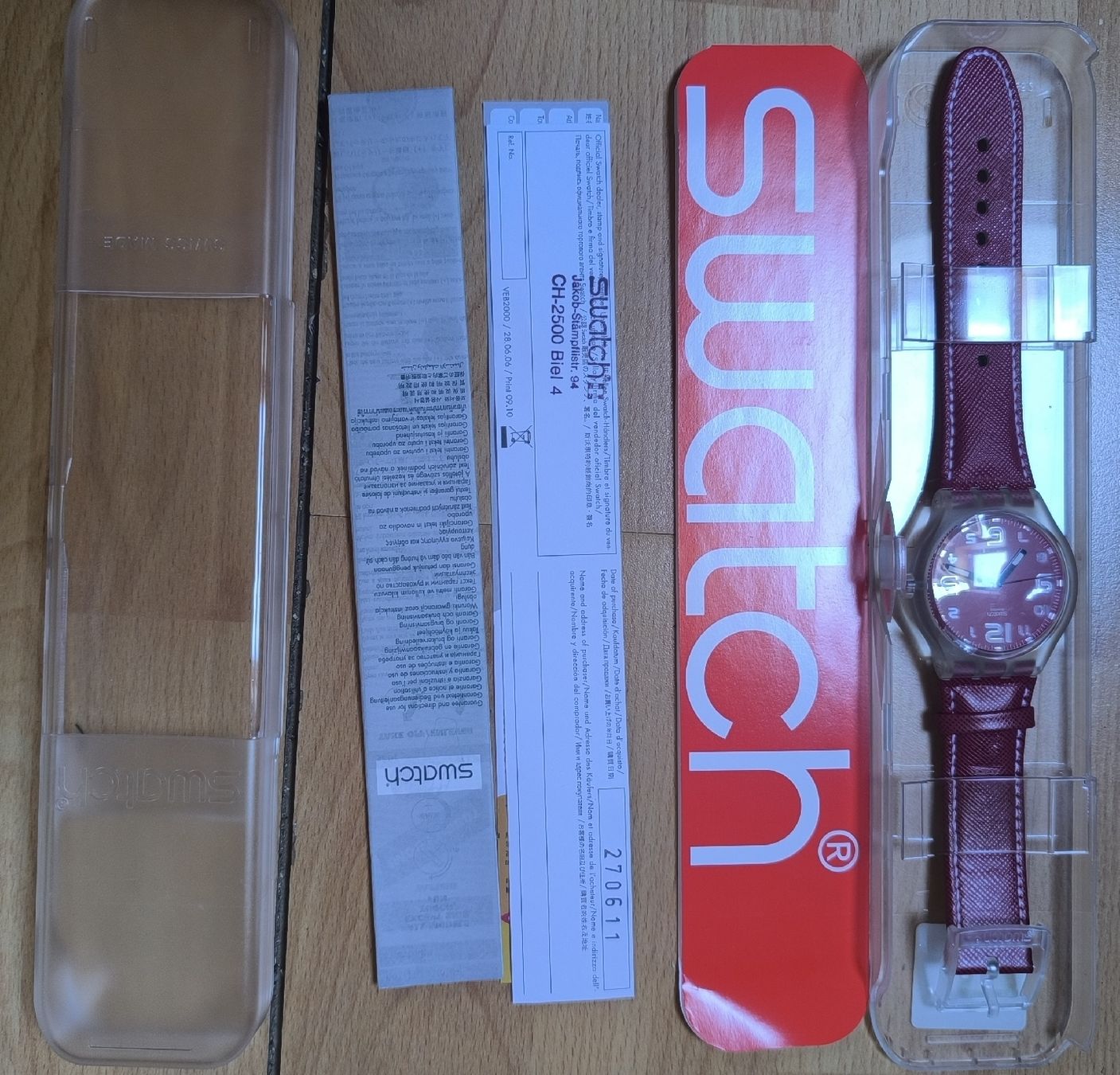 Swatch Orologi: Swatchuhr in Originalverpackung – Nuovo e nell'imballaggio originale da Fischbach LU venduto da BuBri 3