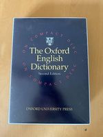 Oxford English Dictionary  Second Ed. (Macintosh)  Complet