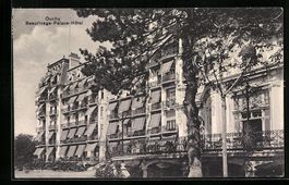 AK Ouchy, Beaurivage-Palace-Hotel, 1909