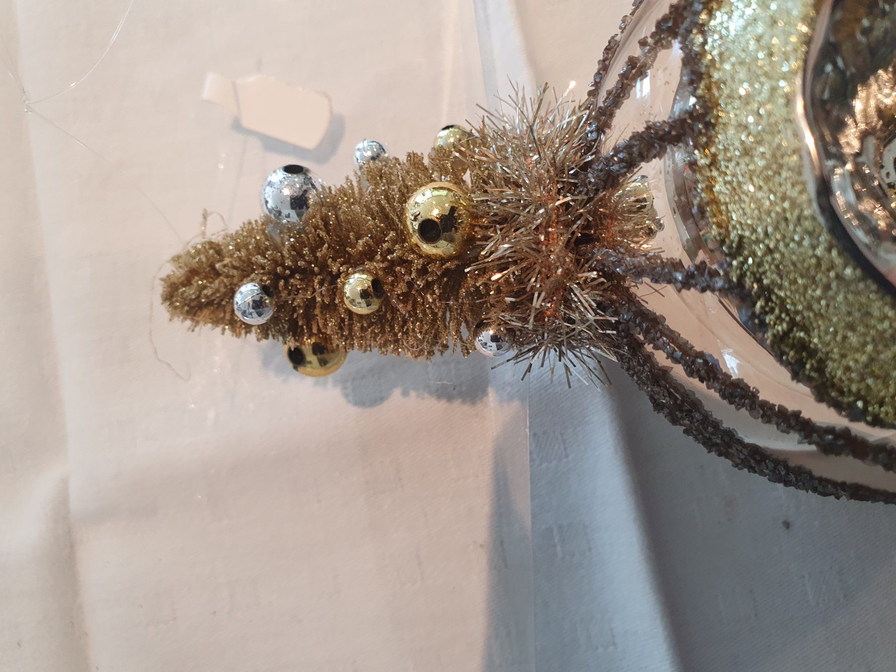 Tutte le decorazioni: Vintage Christbaumk.,Weihnachtskugel,Glas,Handarbeit  3 STK – Nuovo (secondo la descrizione) da Reinach venduto da 3Guggerli 3