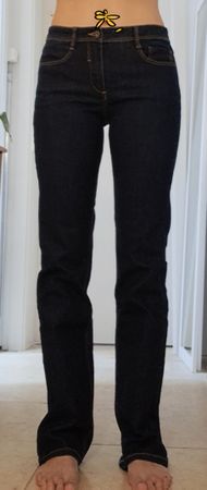 Jeans bleu foncé taille 36