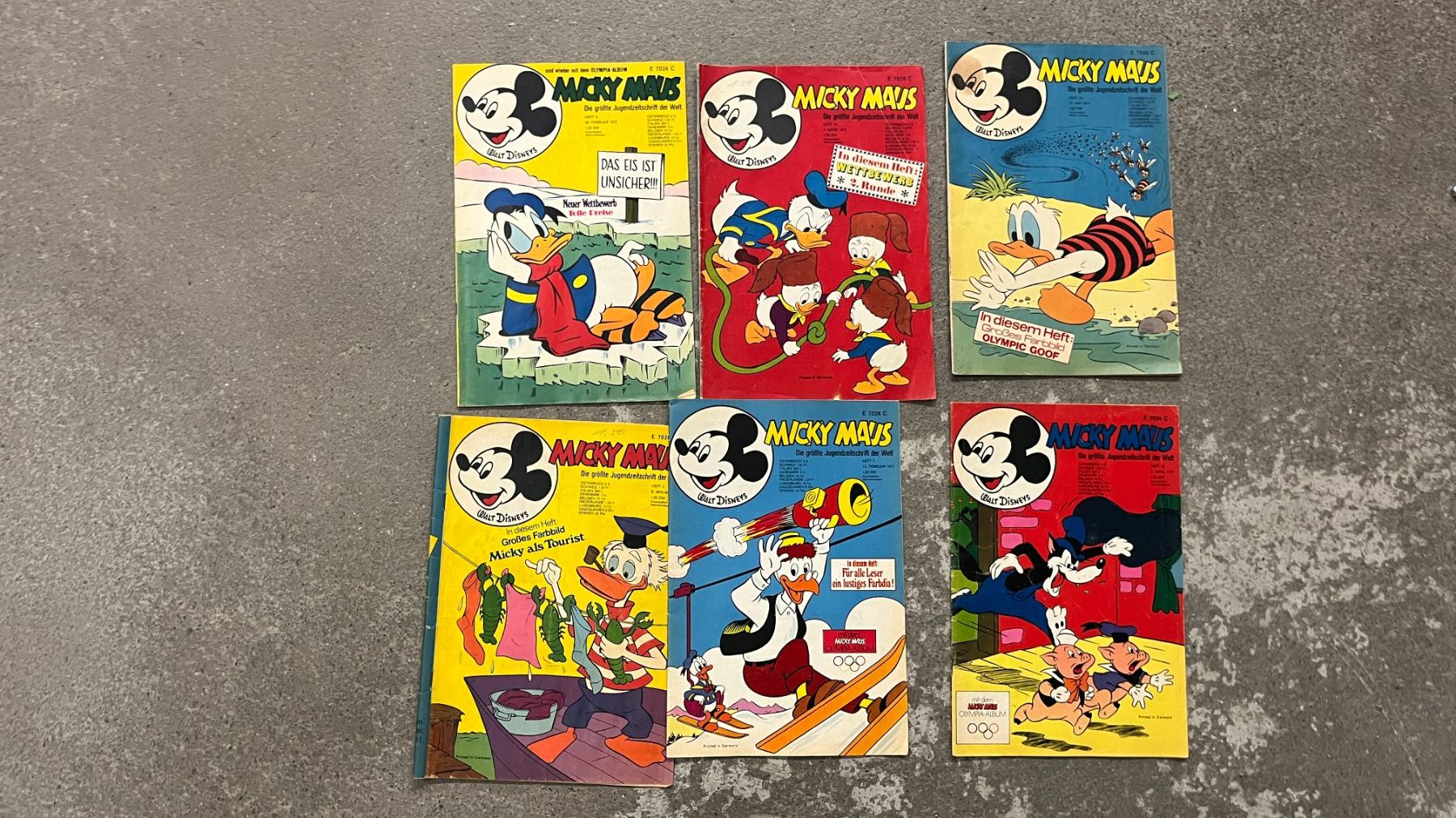 Fumetti: Micky Maus Hefte 1972, Konvolut,15 Stück – Usato da Bern venduto da daskannweg 2