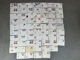 Schweiz - FDC und Sonderbriefe 1960-1969 insg. 66Stück