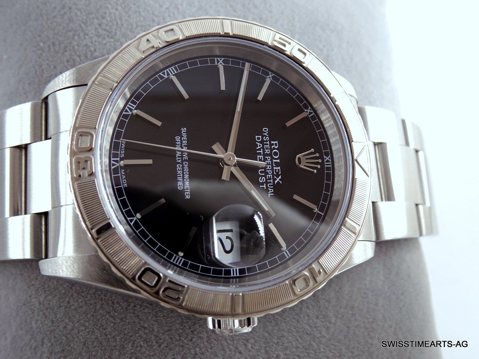 Rolex Orologi: ROLEX TURN-O-GRAPH 16264 CHRONOMETER 2005 AUTOMATIK 36MM – Usato da Zürich venduto da SWISSTIMEARTS-AG 3