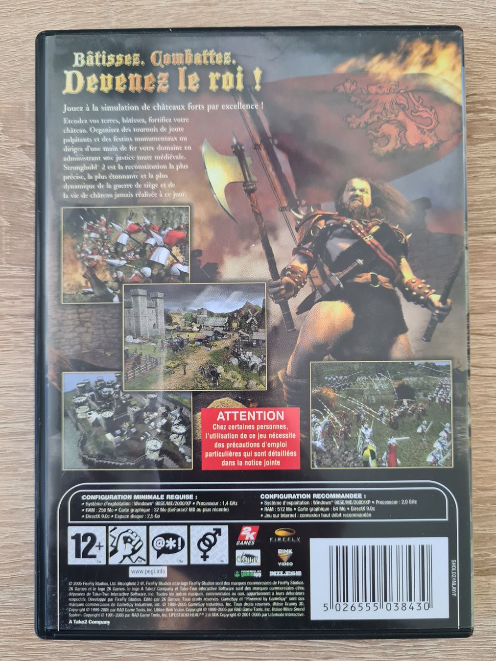 Giochi: Stronghold 2 (2 CD) - PC – Usato da Carouge GE venduto da Franllo 1