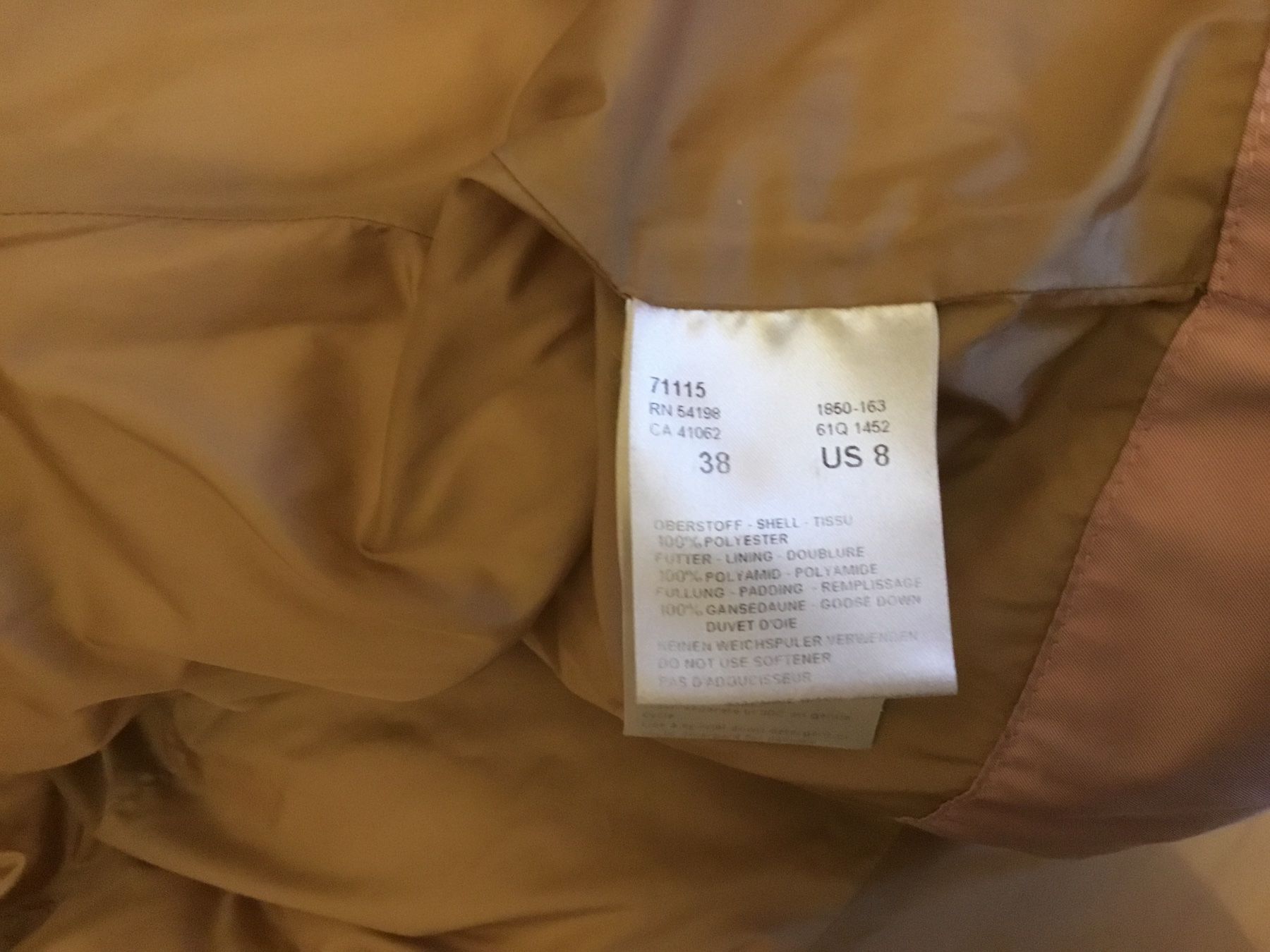 Giacche: Bogner Daunenjacke Gr.38 Rose Perlmutt – Usato da Winterthur venduto da Wohnhaus 7