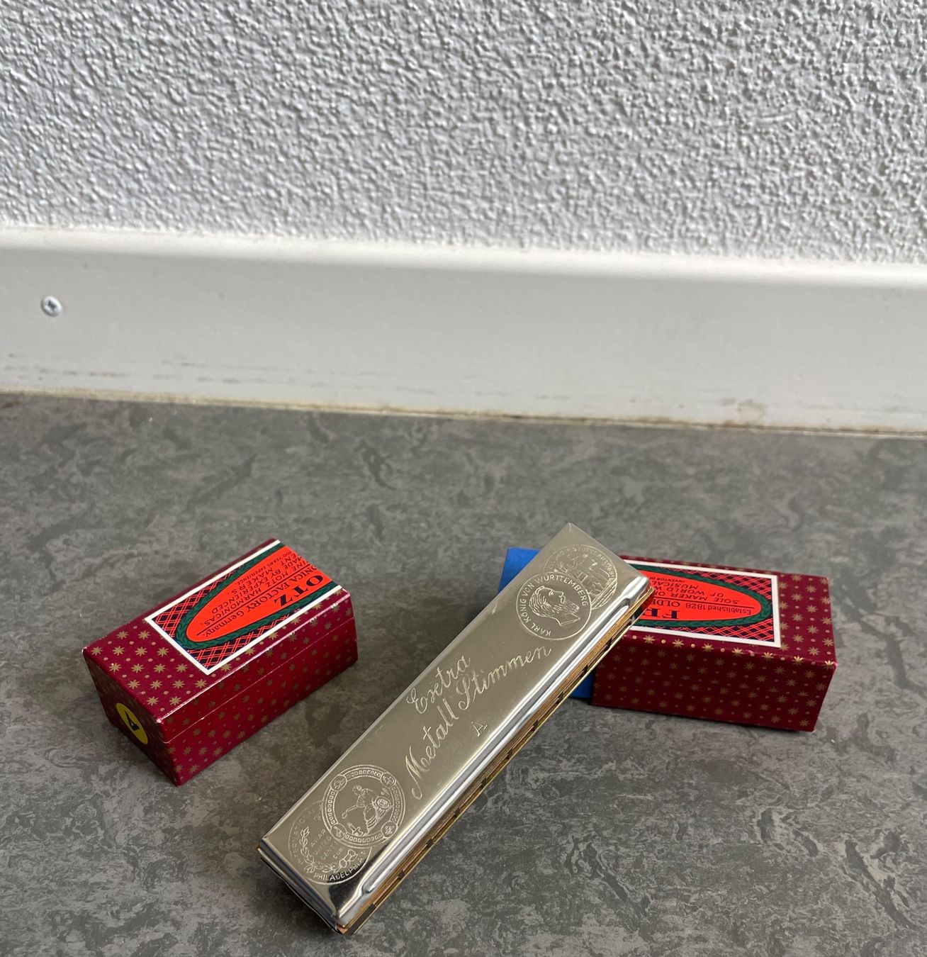 Strumenti musicali: Fr. Hotz Harmonica ( 3 Stück) – Usato da Gümligen venduto da Brocki-Reimal-Stift