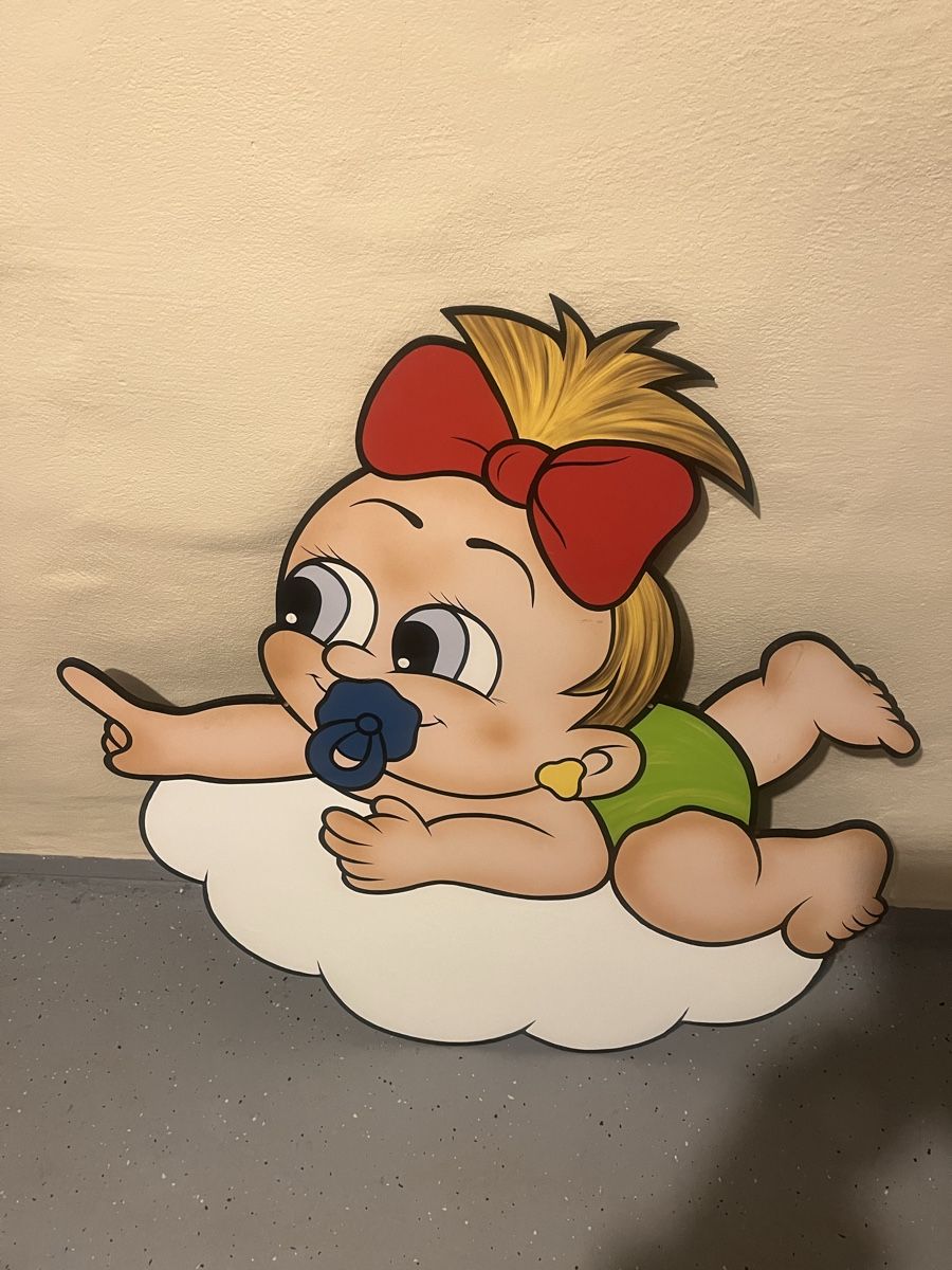 Insegne: Geburtstafel Figur – Usato da Wiggen venduto da mfgUrs