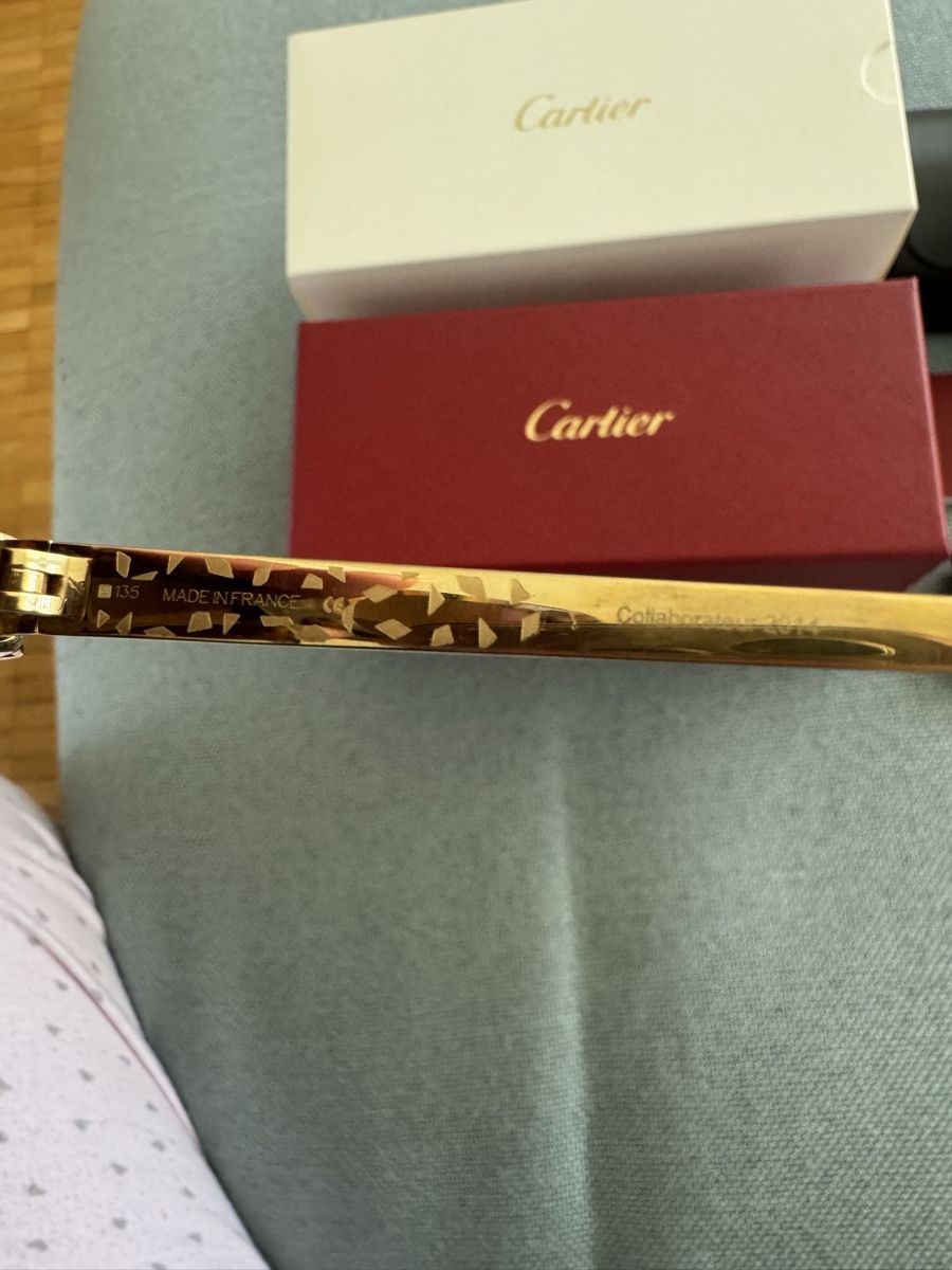 Cartier Occhiali & Lenti: PANTHÈRE DE CARTIER SUNGLASSES -6034679 – Usato da Pfäffikon SZ venduto da EMMA0111 2