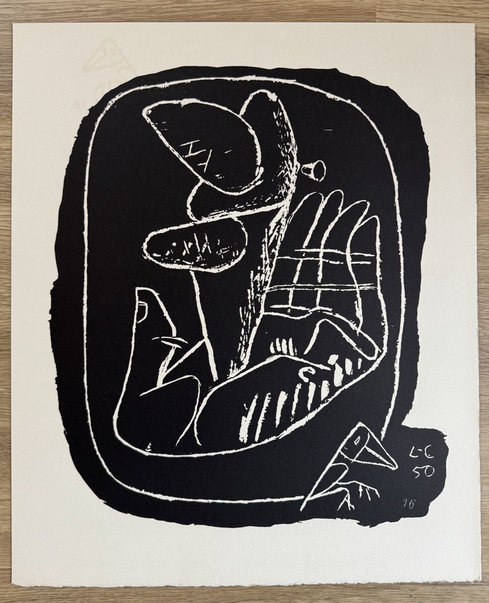 Grafica & Litografie: Original Le Corbusier, Entre Deux 1964 – Usato da Zürich venduto da WKND93