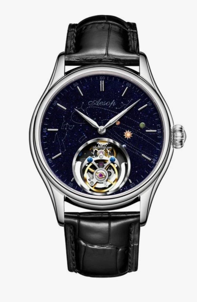 Uhren: Montre Tourbillon mécanique Echte Tourbillon – Gebraucht aus Geneveys-Coffrane von avena125 1