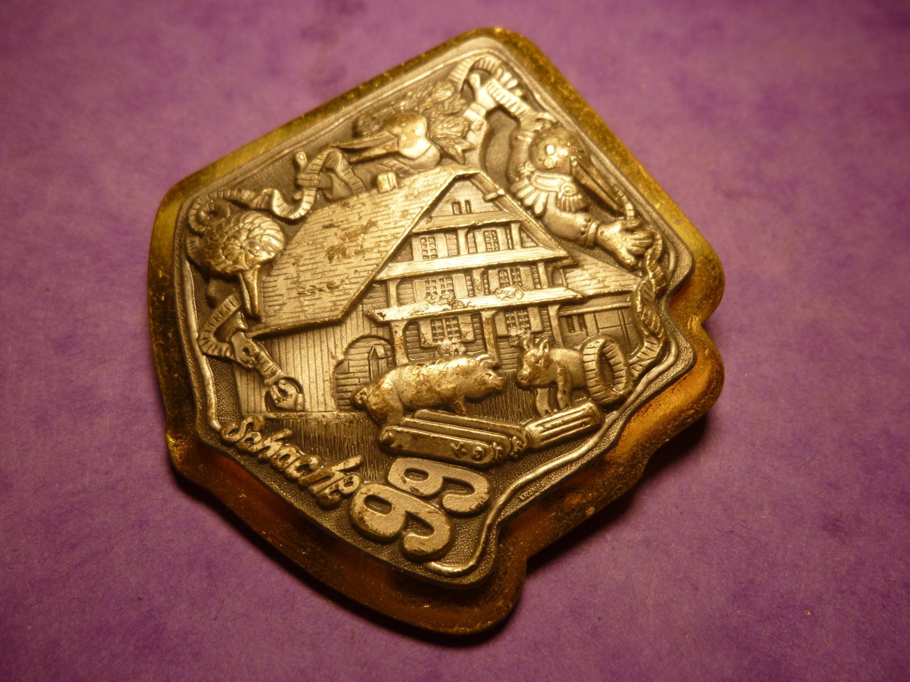 Plaquettes & Badges: SCHACHE 1999 GOLD – D'occasion à Ried (Muotathal) par Mandarin02