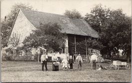 Privat Foto AK, Vigny, Granges près Marnand, agriculture