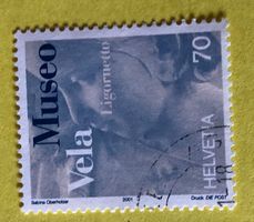 Nr.1023 GESTEMPELT Wiedereröffnung Museo Vela 2001  