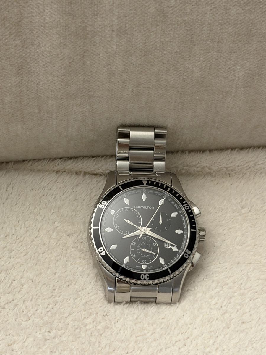 Hamilton Orologi: Hamilton Jazzmaster Seaview Chronograph – Ref. H375120 – Nuovo (secondo la descrizione) da Liestal venduto da arl_6tv7 3