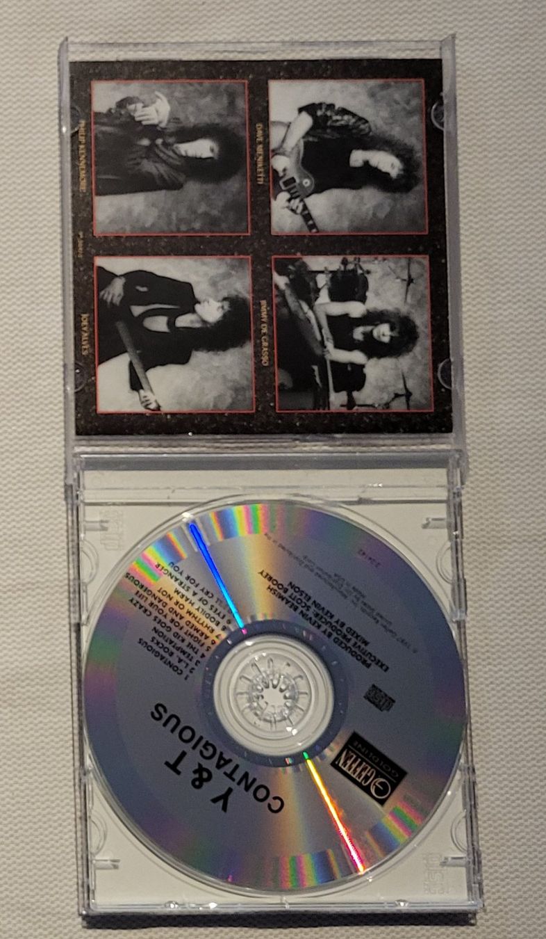 CD: Y & T - Contagius – Usato da Villars-sur-glane venduto da Epsilonhike 2
