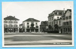 Uster 1938 - Bahnhofplatz
