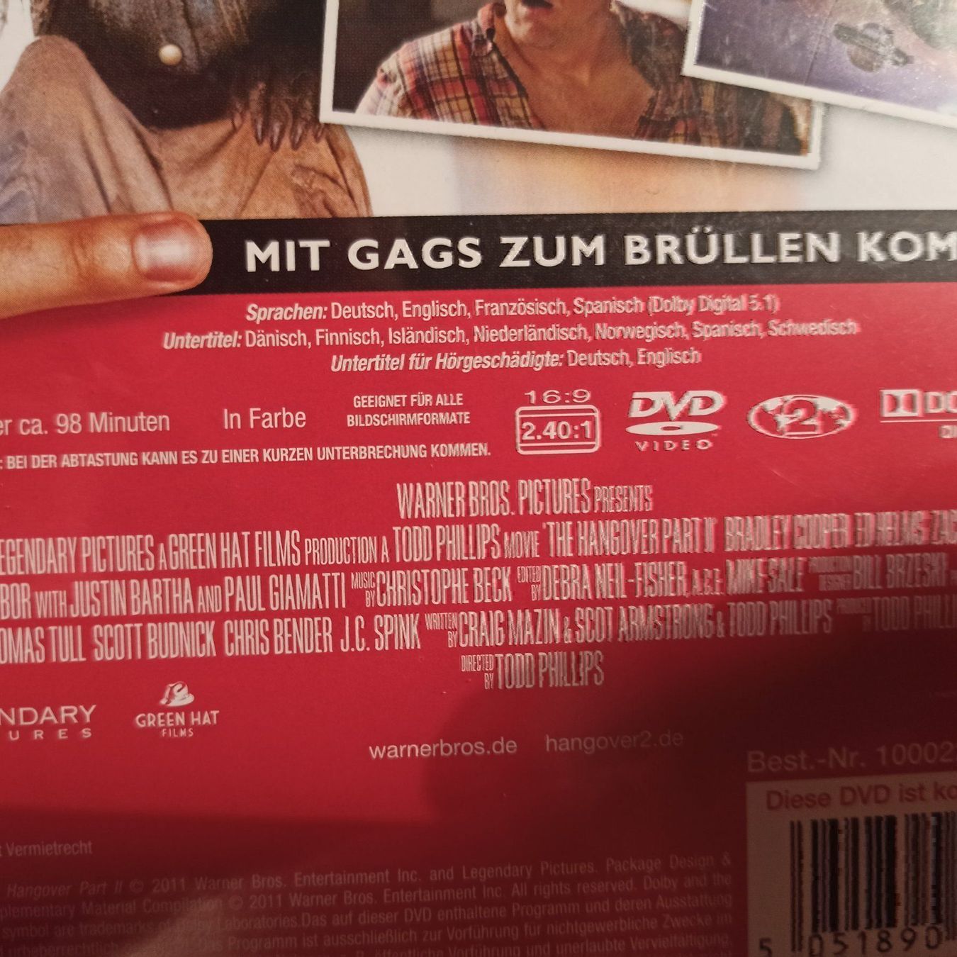 Tutti i DVDs: Hangover 2 – Usato da Dübendorf venduto da kb86_MOVIE 2