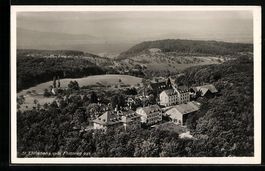 St. Chrischona, Gesamtansicht vom Flugze