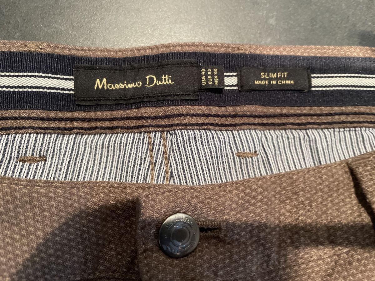 Massimo Dutti Pantaloni: Ungetragene / neu Hose Massimo Dutti Gr.50 – Nuovo (secondo la descrizione) da Vilters venduto da markus_85 1