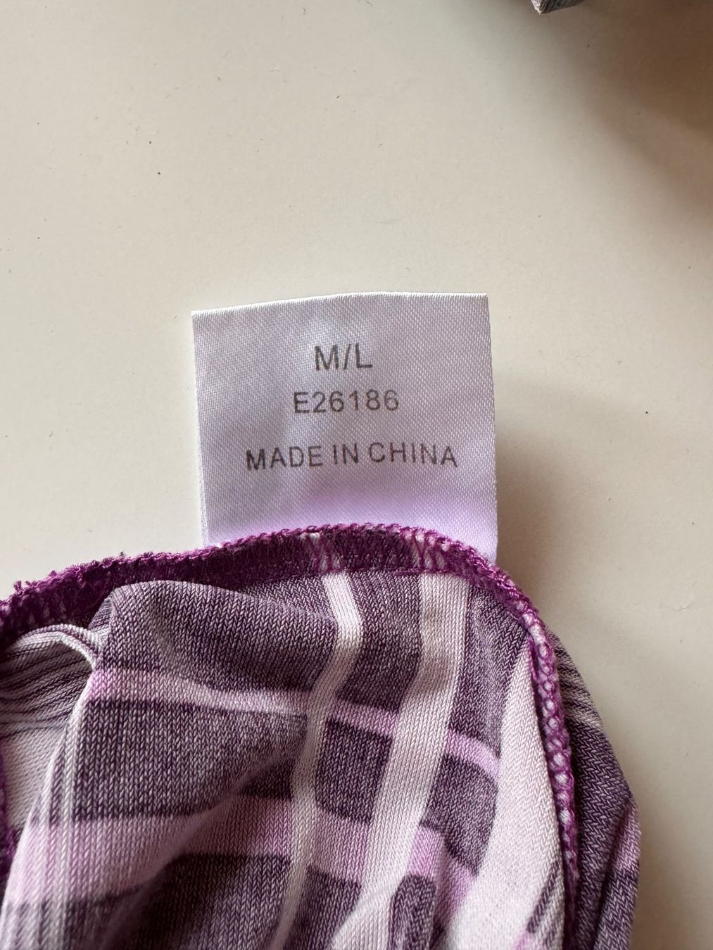 Top: Kariertes Basic Shirt in lila/schwarz Gr. M – Nuovo (secondo la descrizione) da Grosswangen venduto da SALE_SALE_SALE 5