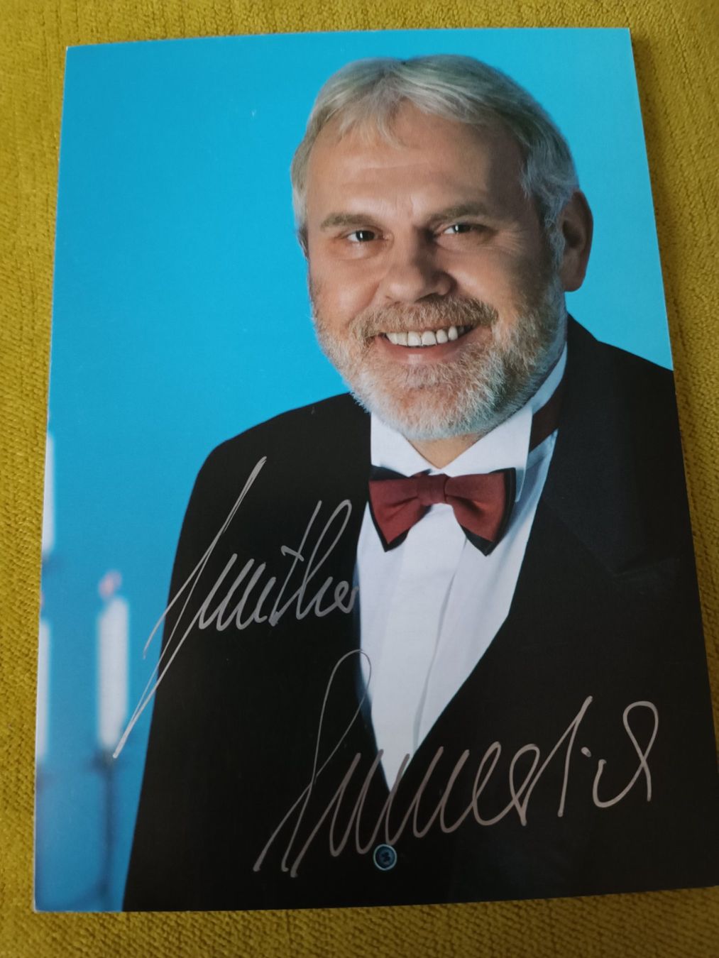 Autografi: Gunther Emmerlich - verstorben - handsigniert – Usato da Menziken venduto da Autogramme