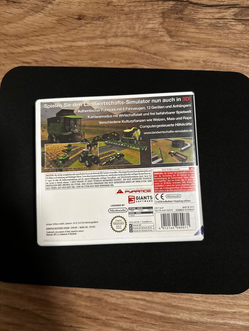 Giochi: Landwirtschafts-Simulator 2012 3D - Nintendo 3DS Spiel – Usato da Sulz AG venduto da DealWerk 1