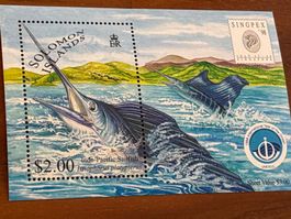 Briefmarke Salomonen Singpex 98, Internationales Jahr.