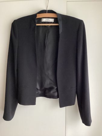 Schwarzer Blazer Mango Suit Collection XS