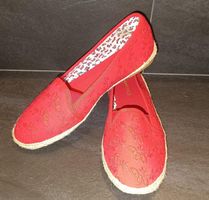 Damenschuhe "Ballerinas" rot Grösse 40