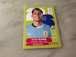Panini FIFA Fussball WM 2026 Sticker Mathías Olivera URU 7