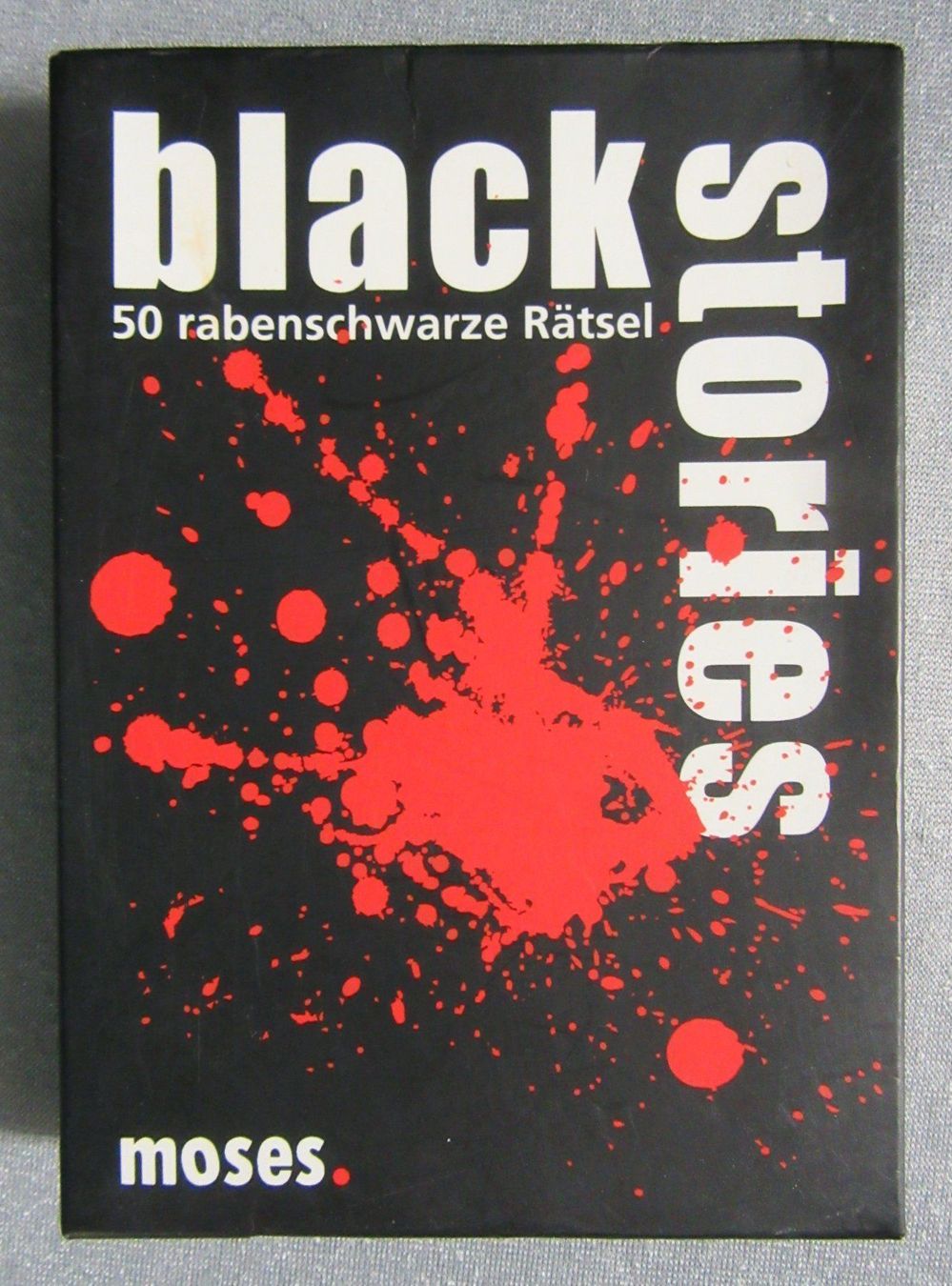 Giochi: black stories - 50 rabenschwarze Rätsel – Usato da Auenstein venduto da Padabimbim