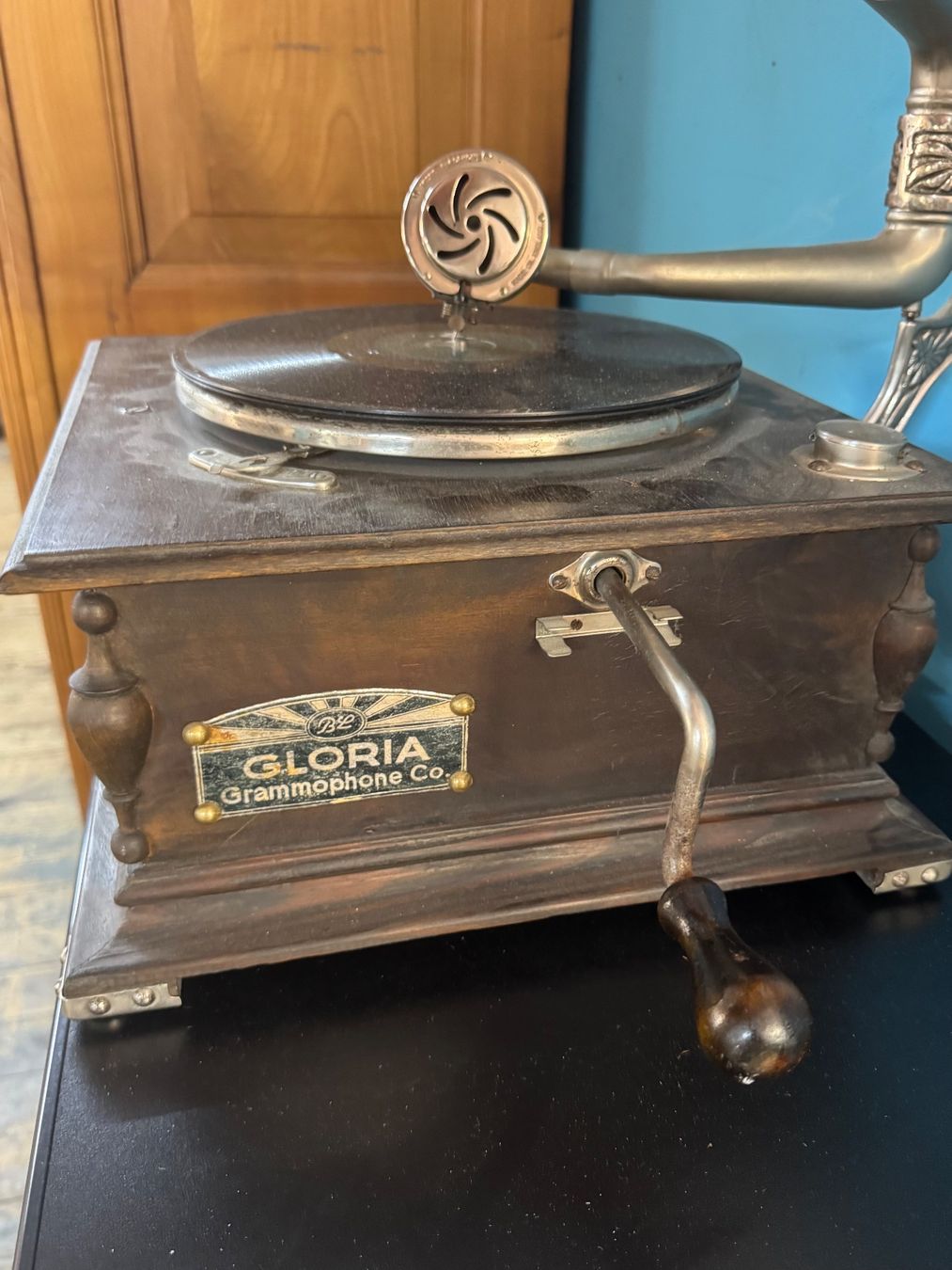 Plattenspieler: Alte Grammophon – Gebraucht aus Schlieren von Freundlich02 7
