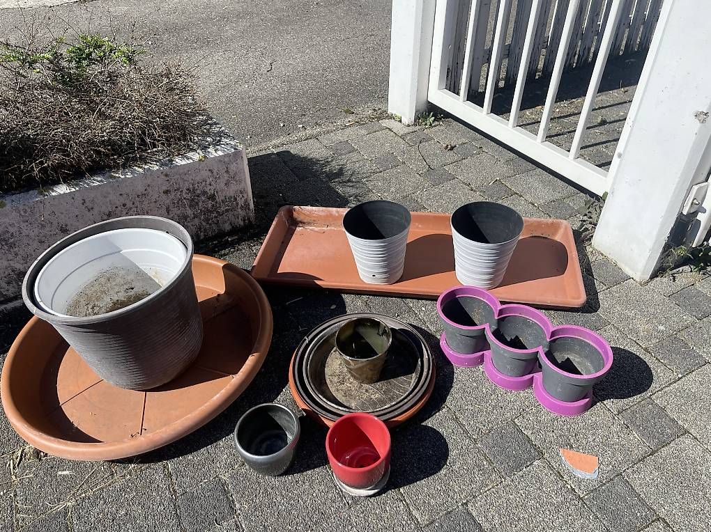 Vasi per fiori: Blumentöpfe diverse Größen  – Usato da Lütisburg Station venduto da ilo_w8vk