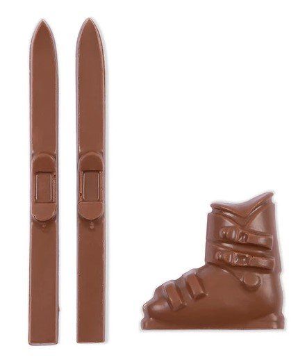 Aliments & Spécialités: Schokoladen Ski Set – Neuf avec emballage d'origine à Winkel par Hot-Chocolat 2