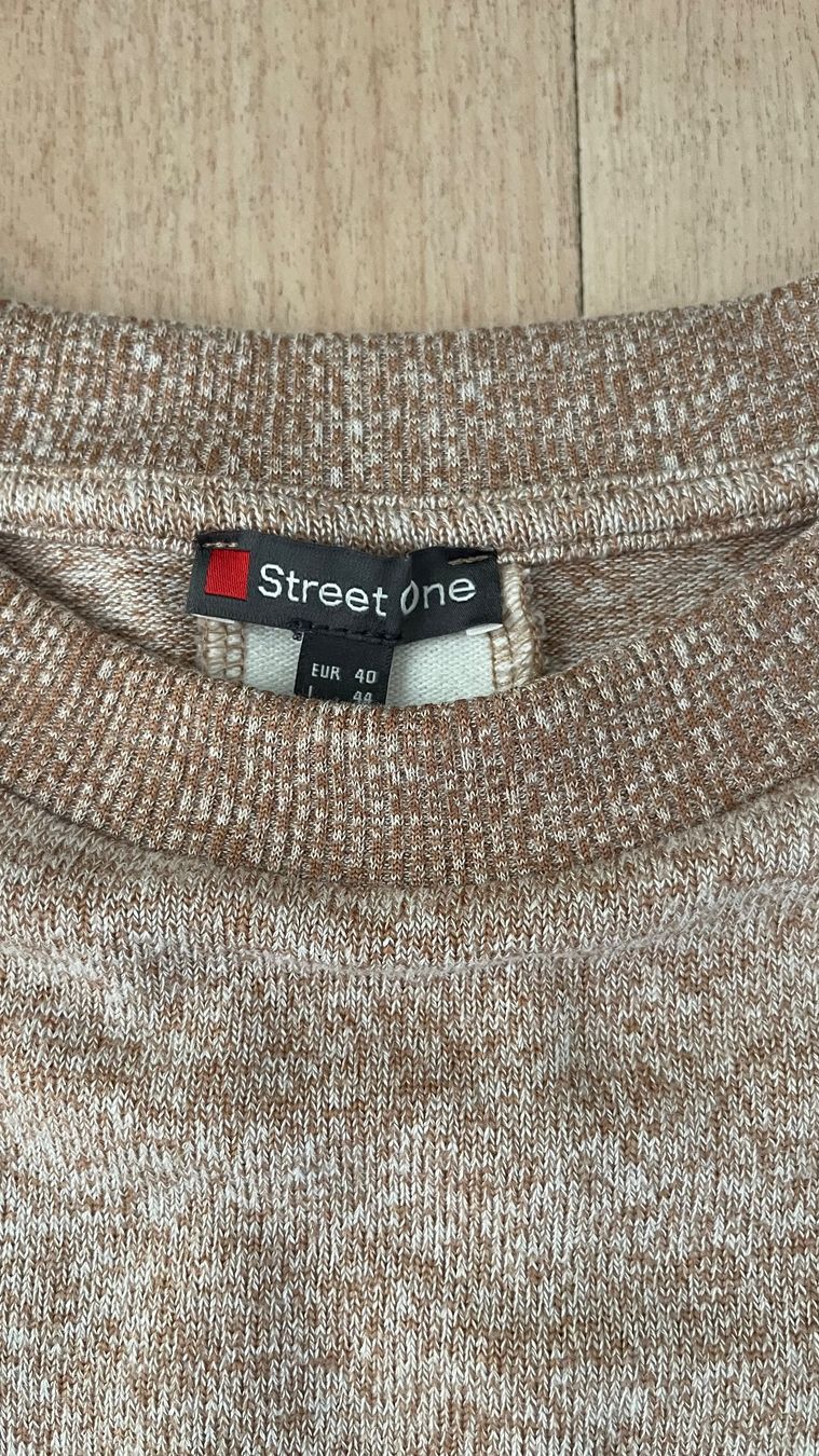 Maglioni & Felpe: Street One Pullover, Grösse 40 beige meliert – Nuovo (secondo la descrizione) da Wetzikon ZH venduto da Schrungus 2