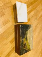 Vintage Marmor Stein Schmuckkästchen Schmuckschatulle Damen