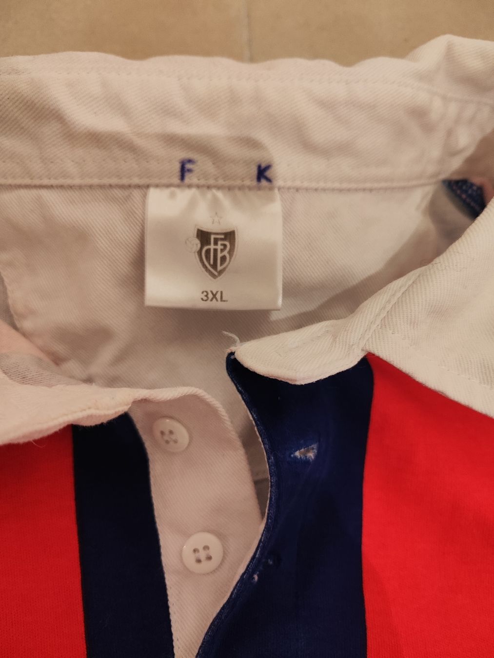 FC Basel Magliette Polo: Fcb Fcbasel Basel Pullover Shirt 3 XL – Usato da Münchenstein venduto da tottenb 1