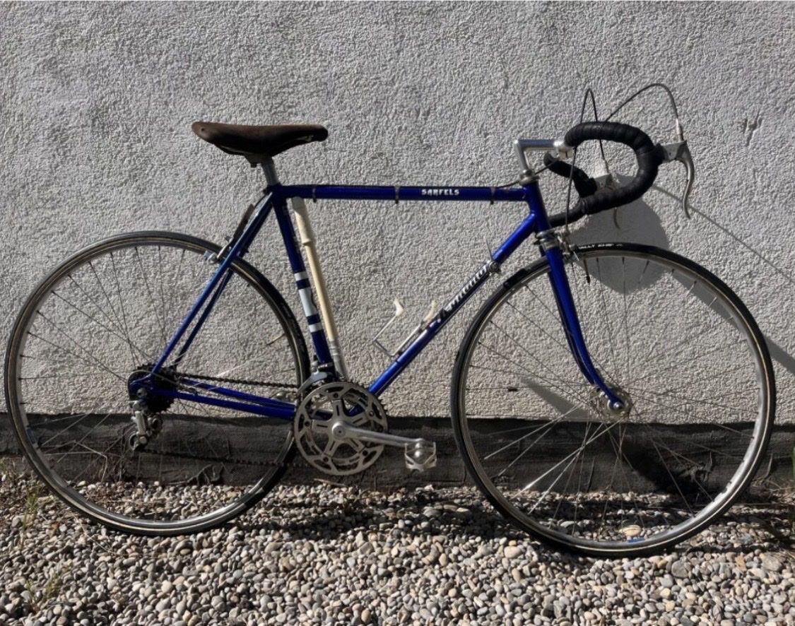 Shimano Biciclette: Rennvelo Legnano blau – Usato da Winterthur venduto da Lotus797